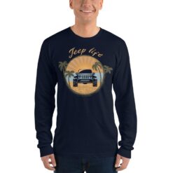 Jeep Life Long Sleeve T-Shirt-Jeep Active