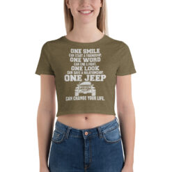 Jeep Women’s Crop Tee-Jeep Active