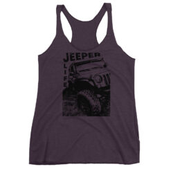 Jeeper Life Women’s Racerback Tank-Jeep Active