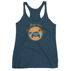 Jeep Life Women’s Racerback Tank-Jeep Active