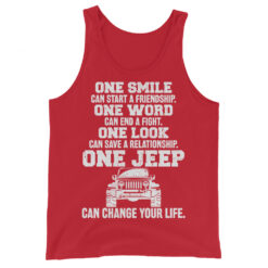 Jeep Unisex Tank Top-Jeep Active