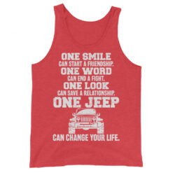 Jeep Unisex Tank Top-Jeep Active
