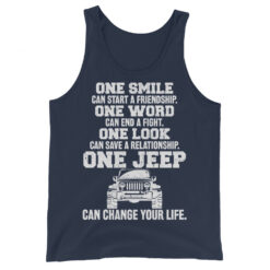 Jeep Unisex Tank Top-Jeep Active