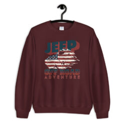 Jeep off Road Unisex Sweatshirt-Jeep Active