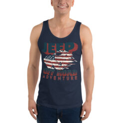 Jeep off Road Unisex Tank Top-Jeep Active