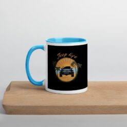 Jeep Vintage Mug with Color Inside-Jeep Active
