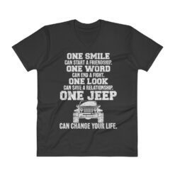 Jeep V-Neck T-Shirt-Jeep Active