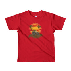 Vintage Jeep kids t-shirt-Jeep Active
