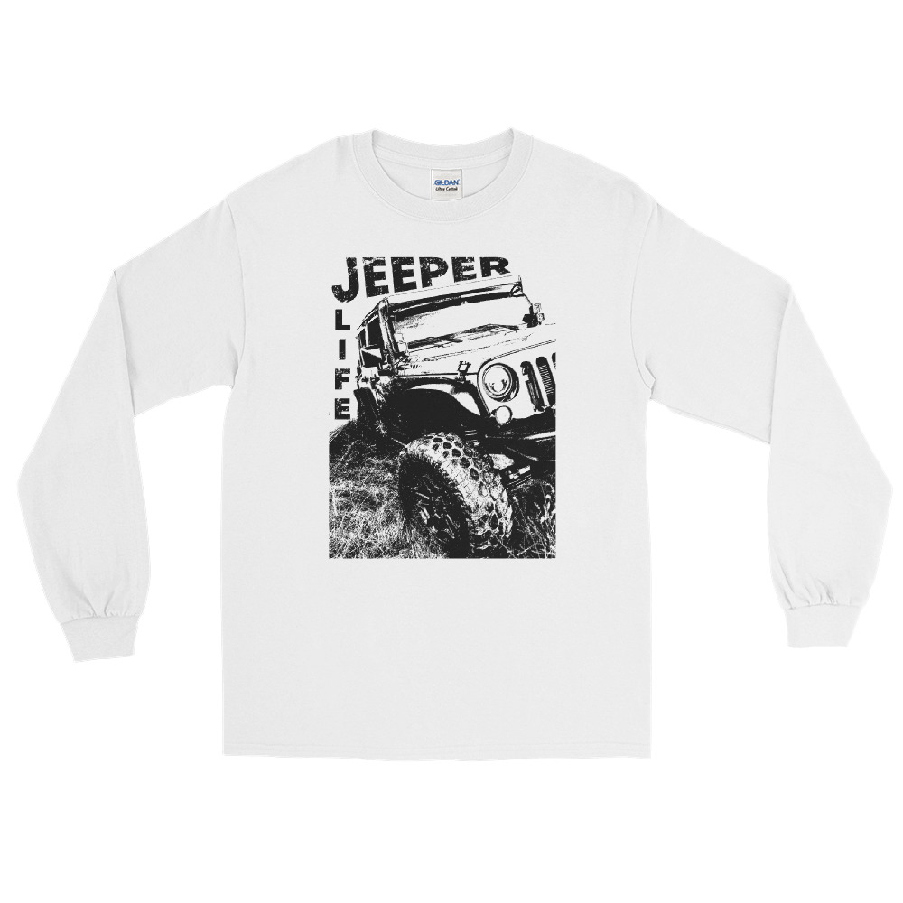 Jeeper Life Long Sleeve Shirt-Jeep Active