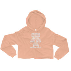 Jeep Crop Hoodie-Jeep Active