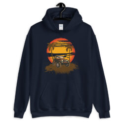 Vintage Jeep Hoodie-Jeep Active