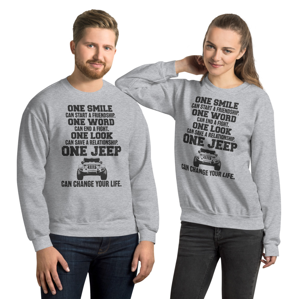 Jeep Unisex Sweatshirt-Jeep Active