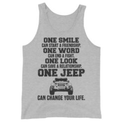 Jeep Unisex Tank Top-Jeep Active