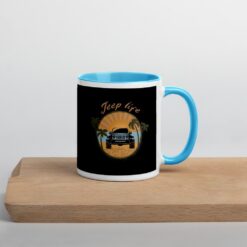 Jeep Vintage Mug with Color Inside-Jeep Active