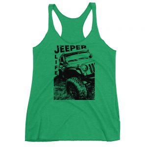 Jeeper Life Women’s Racerback Tank-Jeep Active