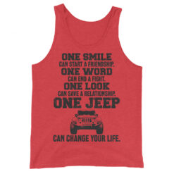 Jeep Unisex Tank Top-Jeep Active