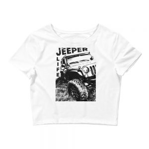 Jeeper Life Women’s Crop Tee-Jeep Active