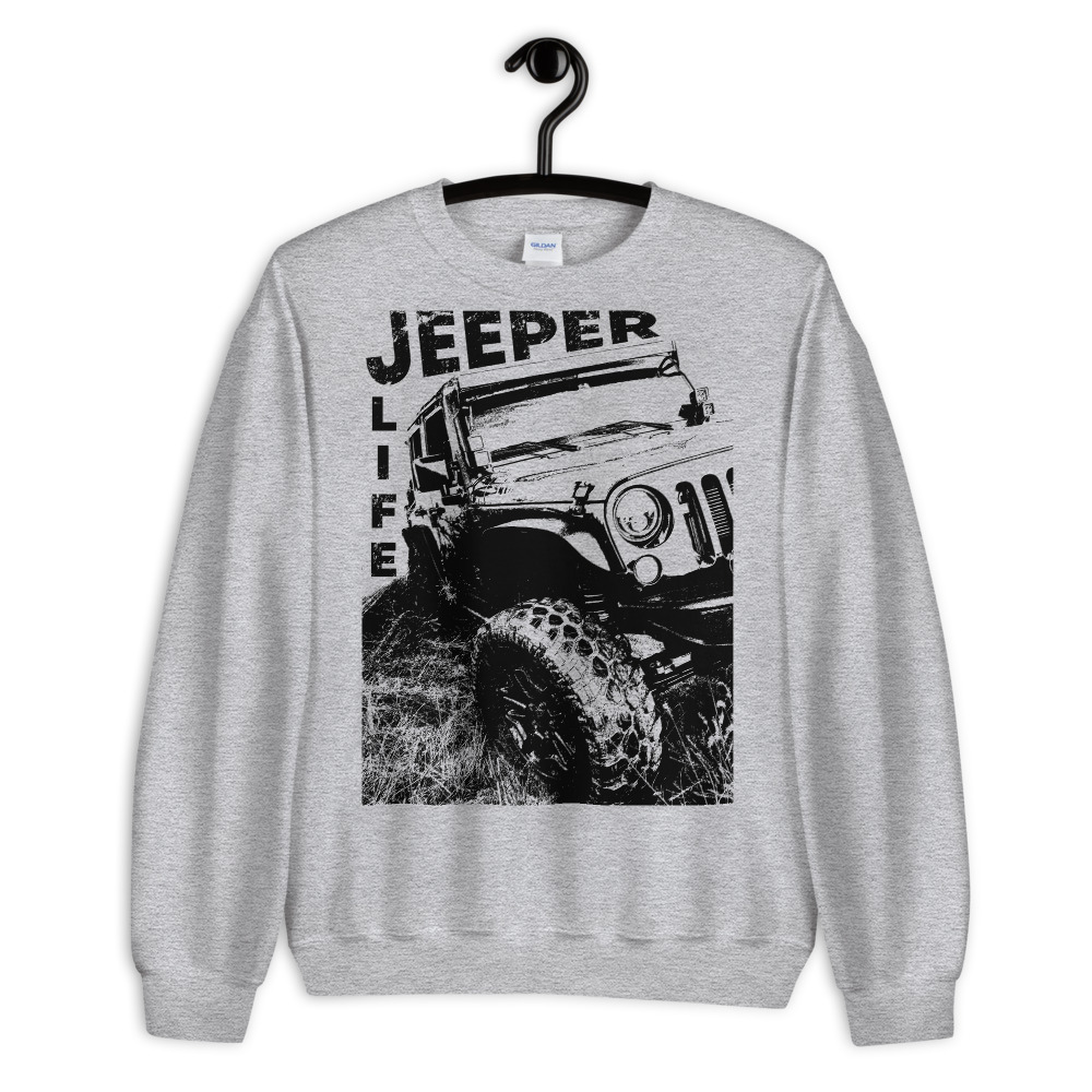 Jeeper Life Sweatshirt-Jeep Active