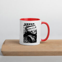Jeeper Life Mug with Color Inside-Jeep Active