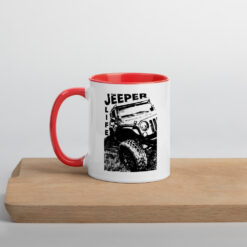 Jeeper Life Mug with Color Inside-Jeep Active