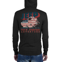 Jeep off Road Unisex zip hoodie-Jeep Active