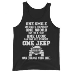Jeep Unisex Tank Top-Jeep Active