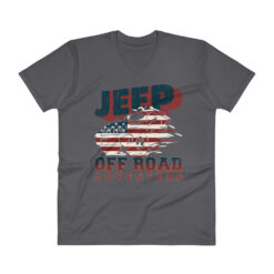 Jeep off Road V-Neck T-Shirt-Jeep Active