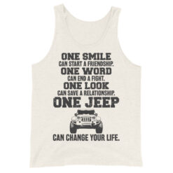 Jeep Unisex Tank Top-Jeep Active