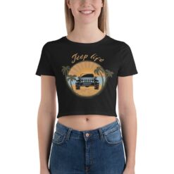 Jeep Life Women’s Crop Tee-Jeep Active