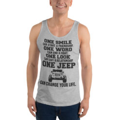 Jeep Unisex Tank Top-Jeep Active