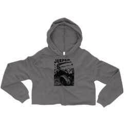 Crop Hoodie-Jeep Active