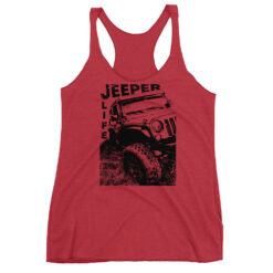 Jeeper Life Women’s Racerback Tank-Jeep Active