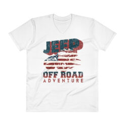 Jeep off Road V-Neck T-Shirt-Jeep Active