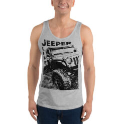 Jeeper Life Unisex Tank Top-Jeep Active