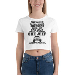Jeep Women’s Crop Tee-Jeep Active