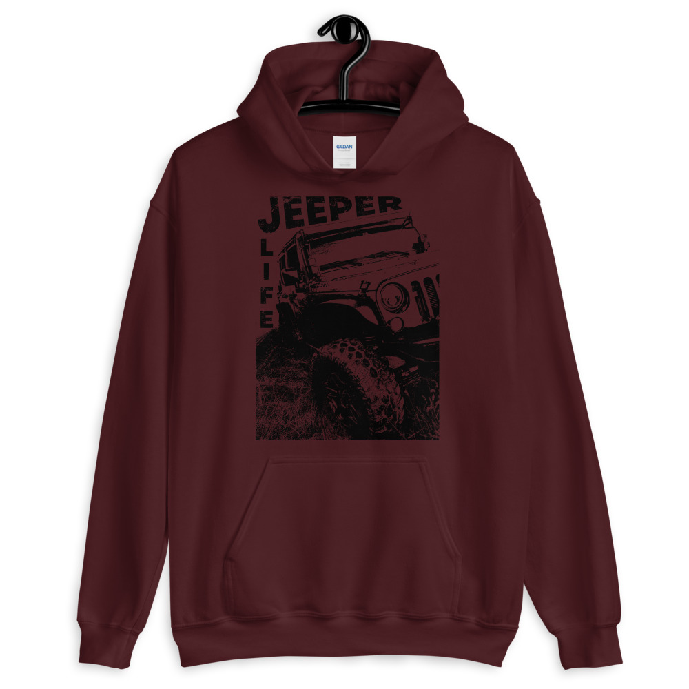 Jeeper Life Hoodie-Jeep Active