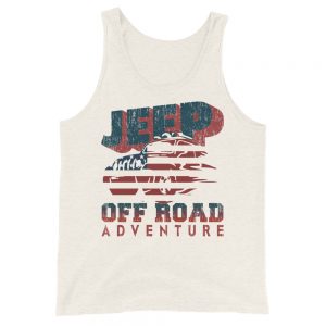Jeep off Road Unisex Tank Top-Jeep Active