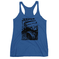 Jeeper Life Women’s Racerback Tank-Jeep Active