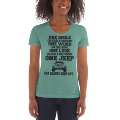 Jeep Women’s Crew Neck T-shirt-Jeep Active