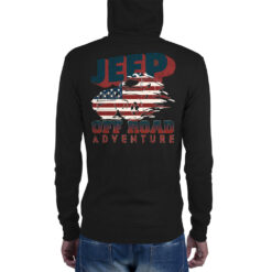 Jeep off Road Unisex zip hoodie-Jeep Active