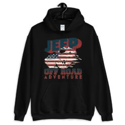 Jeep off Road Unisex Hoodie-Jeep Active