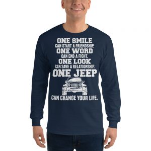 Jeep Men’s Long Sleeve Shirt-Jeep Active