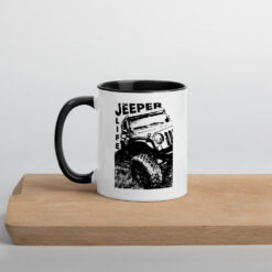 Jeeper Life Mug with Color Inside-Jeep Active