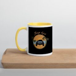 Jeep Vintage Mug with Color Inside-Jeep Active