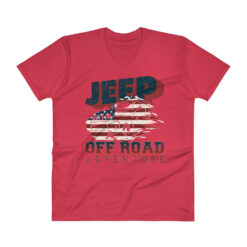 Jeep off Road V-Neck T-Shirt-Jeep Active