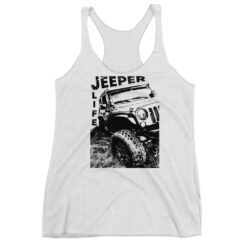Jeeper Life Women’s Racerback Tank-Jeep Active