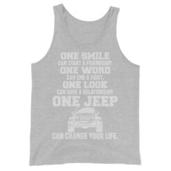 Jeep Unisex Tank Top-Jeep Active