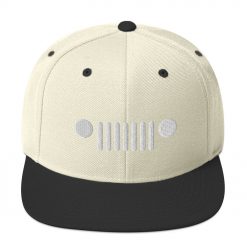 Jeep Hat (Embroidered Snapback Cap)-Jeep Active