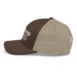 Jeep Life Hat (Embroidered Trucker Cap)-Jeep Active