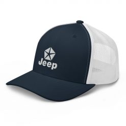 Jeep Hat (Embroidered Trucker Cap)-Jeep Active